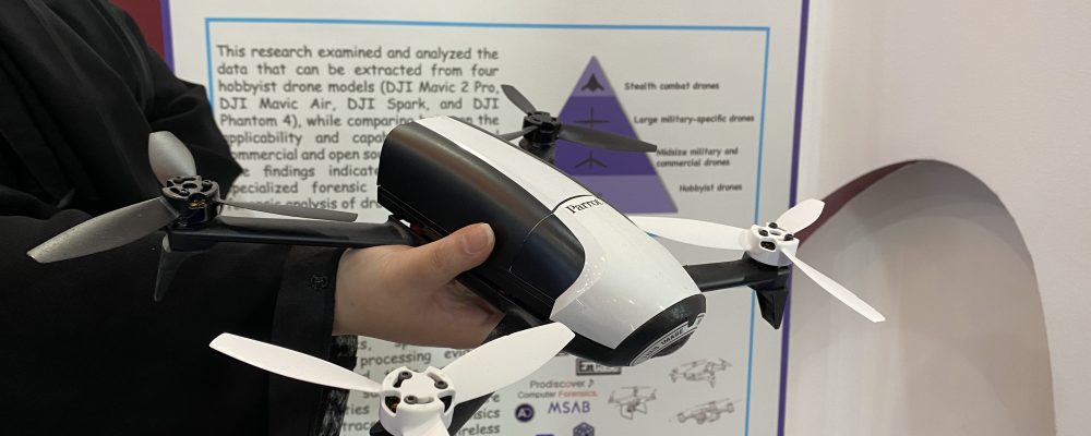 Drone Forensics Study And A Hacker Detector Showcased By ZU Students At The UMEX 2020