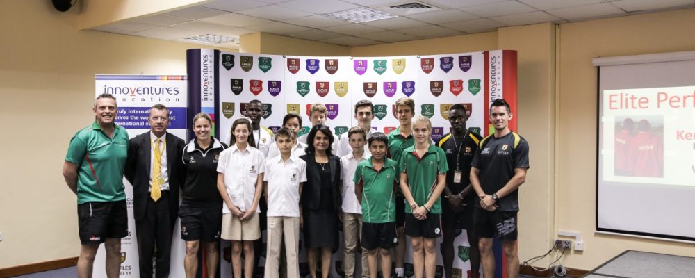 Students At Innoventures Education Inspired By Visit From Kenyan Olympic Athletes