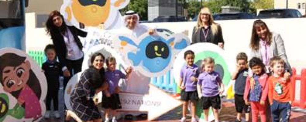 KHDA Chairman Visits Bug Bytes Bus At Raffles Starters